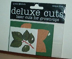 Scrapbooking - Die Cuts - Laser Cut Rose Leaves New