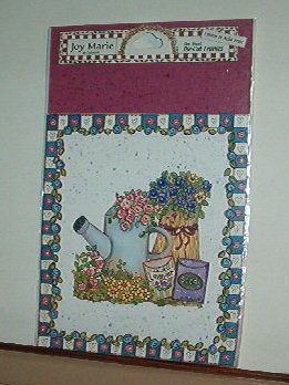 Scrapbooking - Die Cut Frame by Joy Marie 5 X 6" New