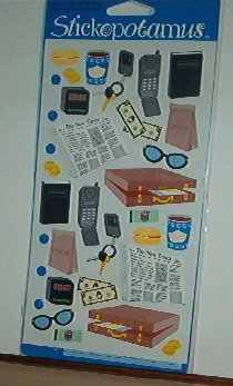 Scrapbooking - Stickers - 1 sheet Business Working Accessories New
