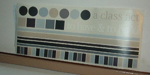 Scrapbooking - Stickers - 1 sheet A class act and geometrics with borders New