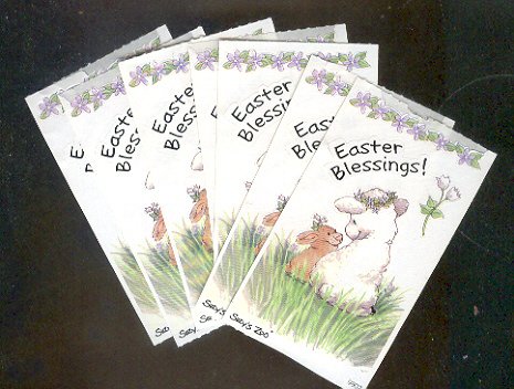 Scrapbooking - Stickers - 7 sheets Easter Bunny Blessings