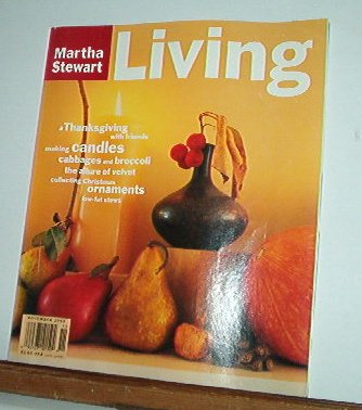 Magazine - Martha Stewart Living - Free Shipping - No. 24 November 1994