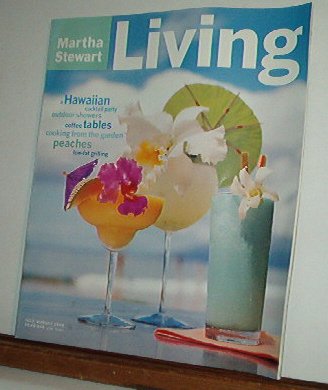 Magazine - Martha Stewart Living - Free Shipping - No. 31 July/August 1995
