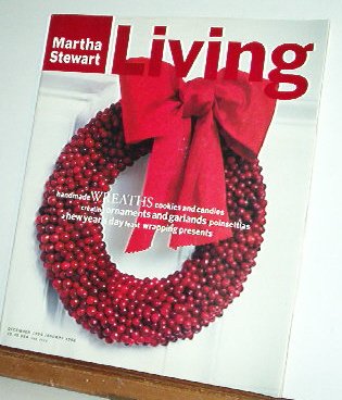 Magazine - Martha Stewart Living - Free Shipping - No. 35 Dec 95/Jan 96