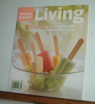 Magazine - Martha Stewart Living - Free Shipping - No. 41 July/August 1996