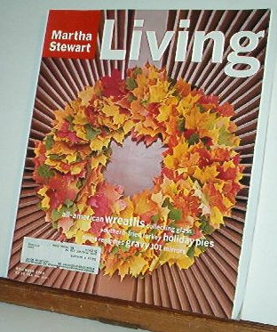 Magazine - Martha Stewart Living - Free Shipping - No. 44 November 1996