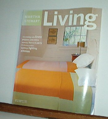 Magazine - Martha Stewart Living - Free Shipping - No. 51 July/August 1997