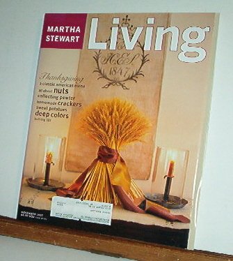 Magazine - Martha Stewart Living - Free Shipping - No. 54 November 1997