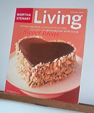 Magazine - Martha Stewart Living - Free Shipping - No. 111 February 2003