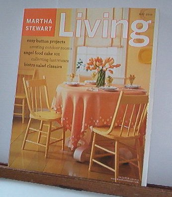 Magazine - Martha Stewart Living - Free Shipping - No. 114 May 2003
