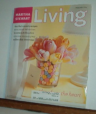 Magazine - Martha Stewart Living - Free Shipping - No. 123 February 2004