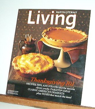 Magazine - Martha Stewart Living - Free Shipping - No. 144 November 2005