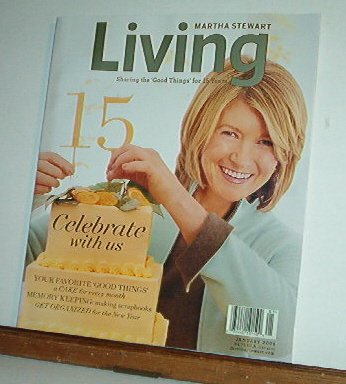 Magazine - Martha Stewart Living - Free Shipping - No. 146 January 2006