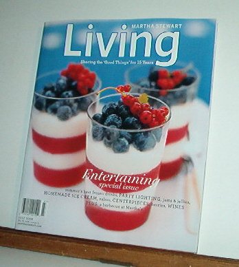 Magazine - Martha Stewart Living - Free Shipping - No. 152 July 2006