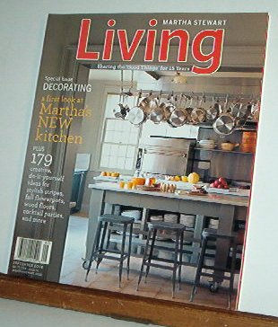 Magazine - Martha Stewart Living - Free Shipping - No. 154 September 2006