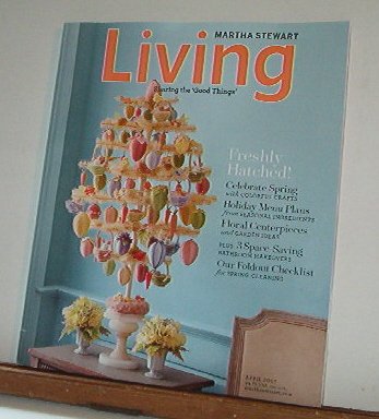 Magazine - Martha Stewart Living - Free Shipping - No. 161 April 2007