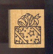 Rubber Stamp Scrapbooking - Wood Mounted - New - Gift package - 1.5X1.5"