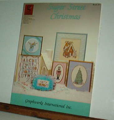 Cross Stitch Pattern SUGAR STREET CHRISTMAS 16 Designs Sweet