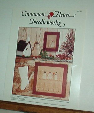 Cross Stitch Pattern Cinnamon Heart Needleworks SNOW FRIENDS 2 designs