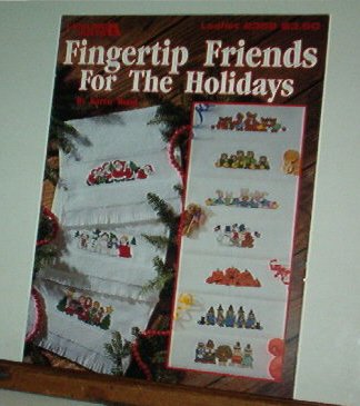 Cross Stitch Pattern FINGERTIP FRIENDS FOR THE HOLIDAYS 10 Designs