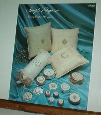 Cross Stitch Pattern, SIMPLE ELEGANCE 12 designs + alphabet