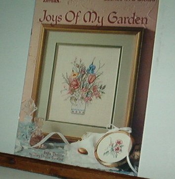 Cross Stitch Pattern, JOYS OF MY GARDEN 7 designs by Mary Bertrand