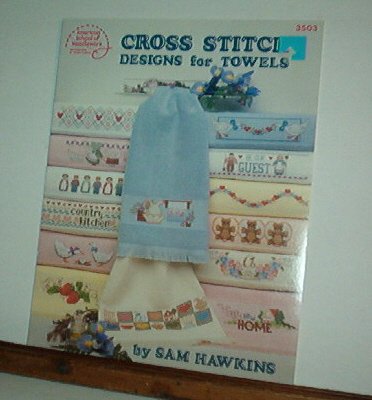 Cross Stitch Pattern, DESIGNS FOR TOWELS 29 designs by Sam Hawkins