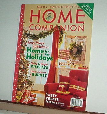 Magazine - Mary Engelbreit - HOME COMPANION - Like New - Free Shipping - December 2004
