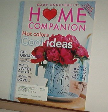 Magazine - Mary Engelbreit - HOME COMPANION - Like New - Free Shipping - Feb/Mar 2005