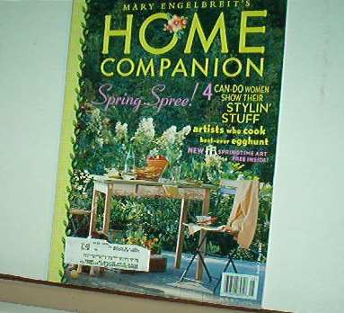 Magazine - Mary Engelbreit - HOME COMPANION - Like New - Free Shipping - April/May 2002