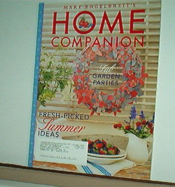 Magazine - Mary Engelbreit - HOME COMPANION - Like New - Free Shipping - June/July 2003