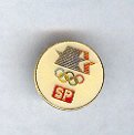 Pin - Collector Pins - Olympic Games 1984 Los Angeles - Southern Pacific Railroad
