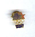 Pin - Collector Pins - Olympic Games 1984 Los Angeles -Levi's
