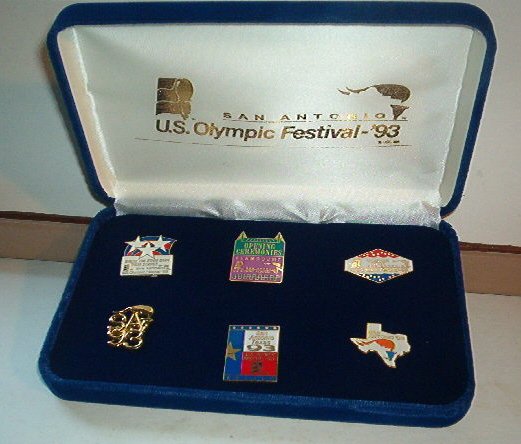 Pin - Collector Pins - San Antonio Texas US Olympic Festival 1993