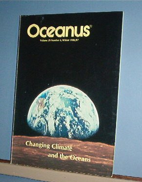 Magazine - Vintage - OCEANUS Oceanography Climate Change Winter 1986/87 Vol 29 #4