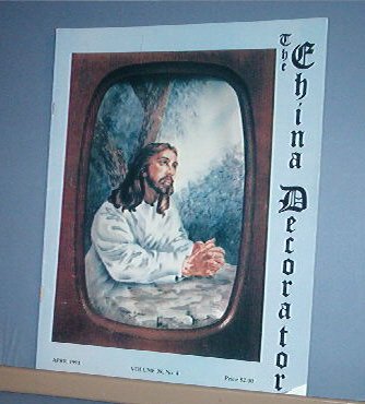 Magazine THE CHINA DECORATOR Free Ship in US Porcelain Painting April 1993