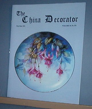 Magazine THE CHINA DECORATOR Free Ship in US Porcelain Painting May/June 2001