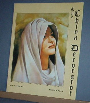 Magazine THE CHINA DECORATOR Free Ship in US Porcelain Painting March April 2003