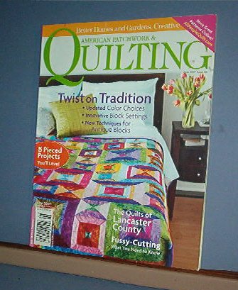 Magazine - BH&G American Patchwork & Quilting Sewing Patterns June 2007 #86
