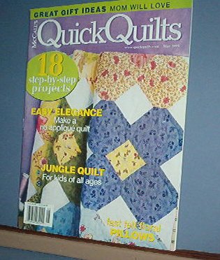 Magazine - Quick Quilts 18 Projects McCall's May 2004
