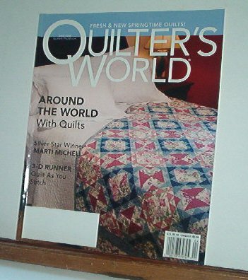 Magazine - Quilter's World Around the world w Quilts April 2005