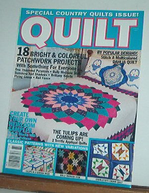 Magazine - Quilt 18 Bright Patchwork Projects Spring 1996