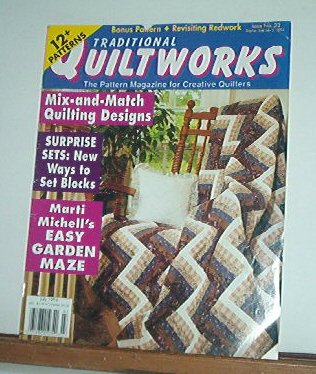 Magazine - Traditional Quiltworks No. 32 July 1994 mix and match quilting