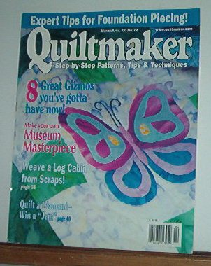 Magazine -Quiltmaker No. 72 March April 2000 Museum Pieces