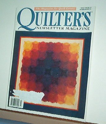 Magazine - Quilter's Newsletter - Quilting, Sewing, Patterns No.320 March 2000