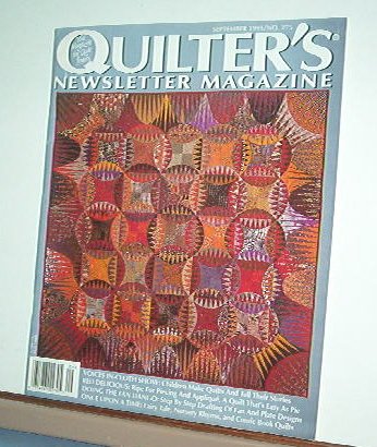 Magazine - Quilter's Newsletter - Quilting, Sewing, Patterns No.275 September 1995