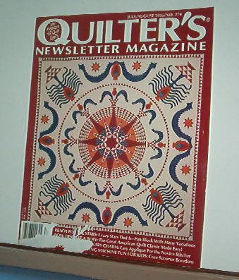 Magazine - Quilter's Newsletter - Quilting, Sewing, Patterns No274 July/Aug 1995