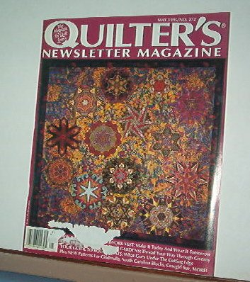 Magazine - Quilter's Newsletter - Quilting, Sewing, Patterns No.272 May 1995