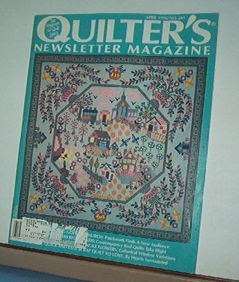 Magazine - Quilter's Newsletter - Quilting, Sewing, Patterns No.261 April 1994
