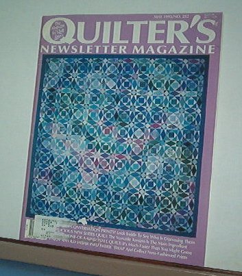 Magazine - Quilter's Newsletter - Quilting, Sewing, Patterns No.252 May 1993